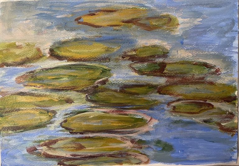 Les nympheas -thinking of Monet  1